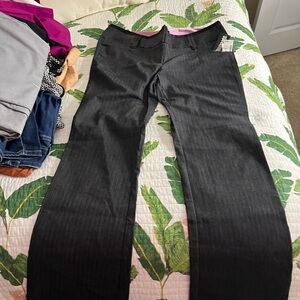 Black Flare Wide Leg Pants